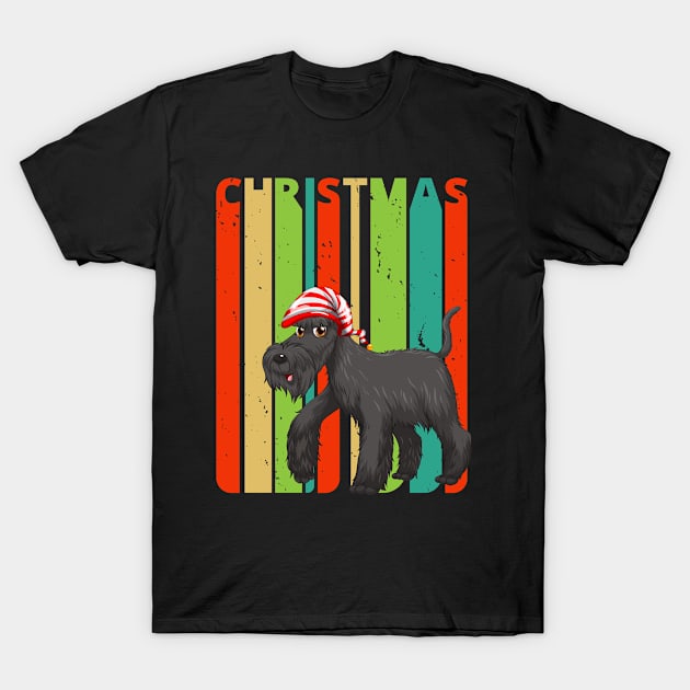 Colourful Christmas Dog T-Shirt by MadebyTigger